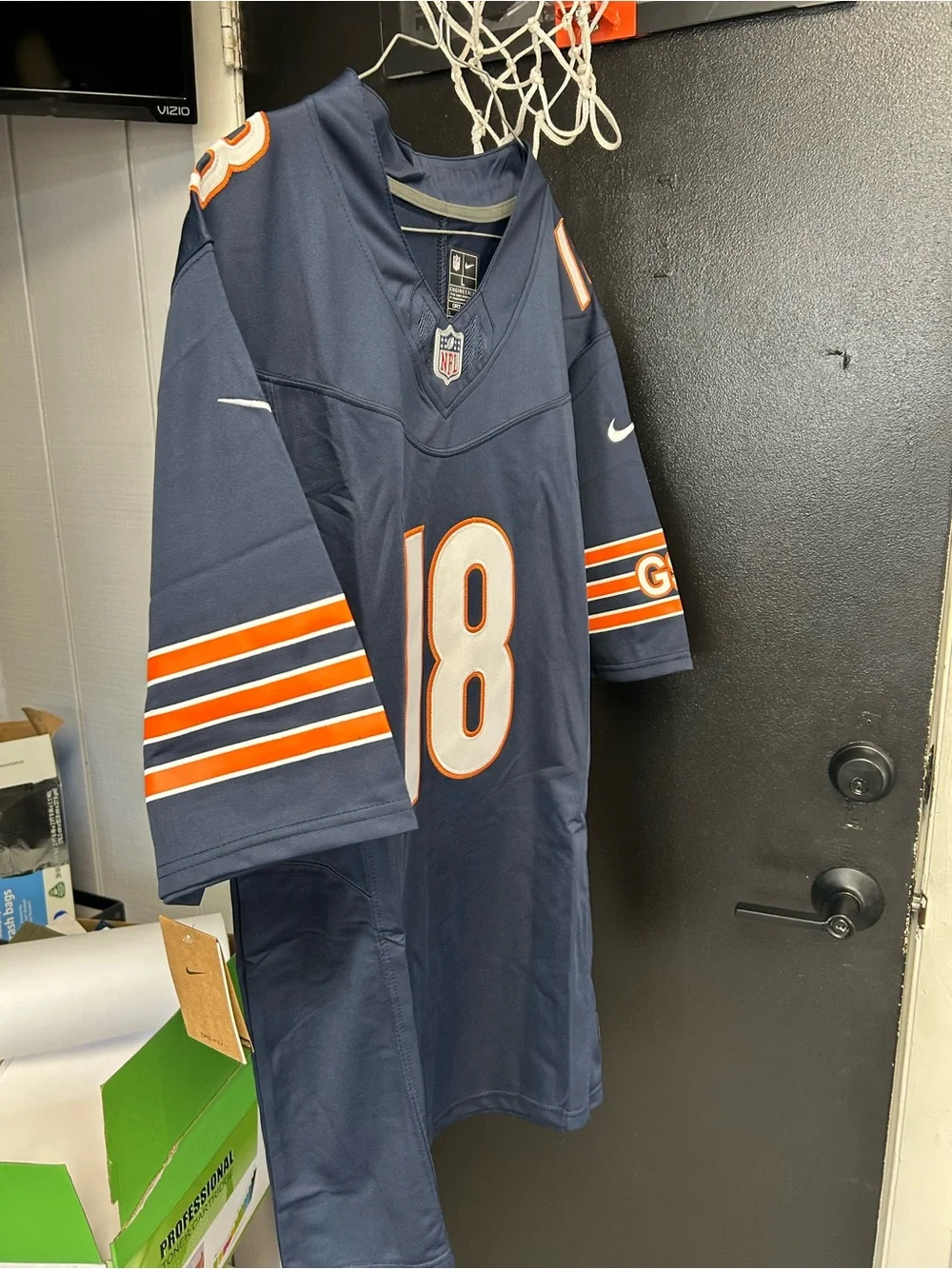 Nike Men’s Navy Blue Chicago Bears Caleb Wilson Jersey